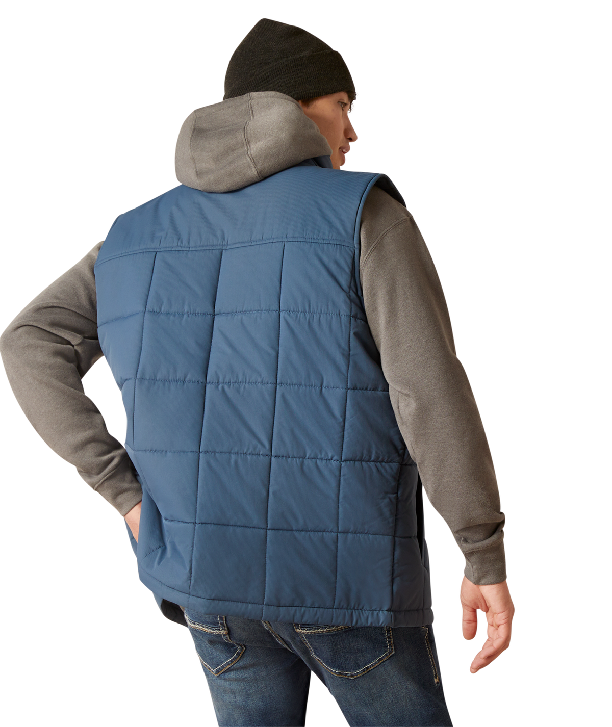 Ariat Mens Crius Insulated Vest 10046735 - STEELY