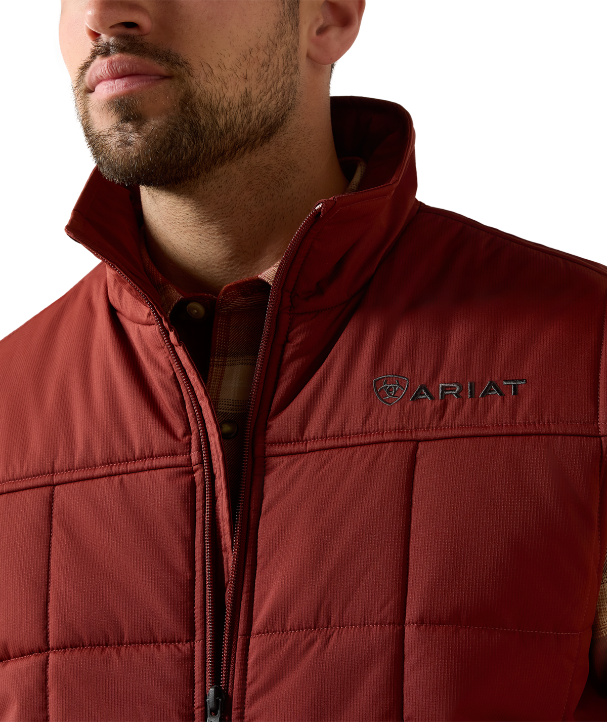 Ariat Mens Crius Insulated Vest 10079356 - MADDER BROWN