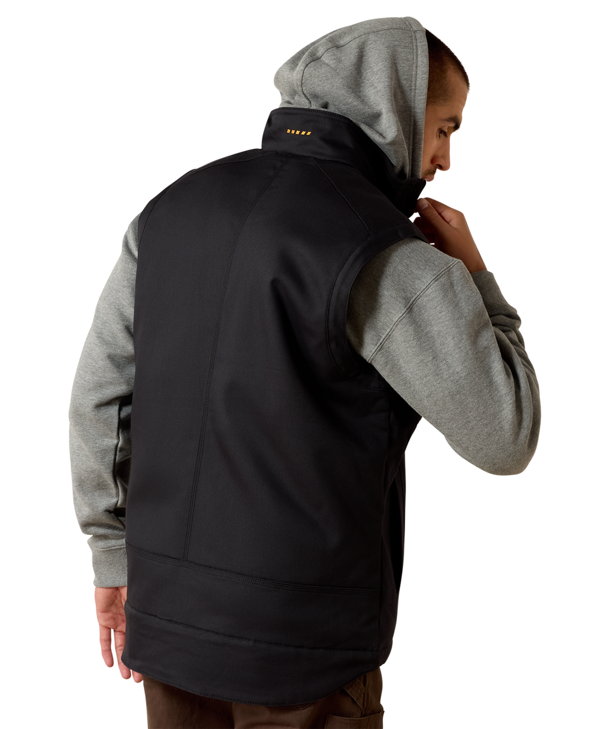Ariat Mens Rebar DuraCanvas Vest 10023933 - BLACK