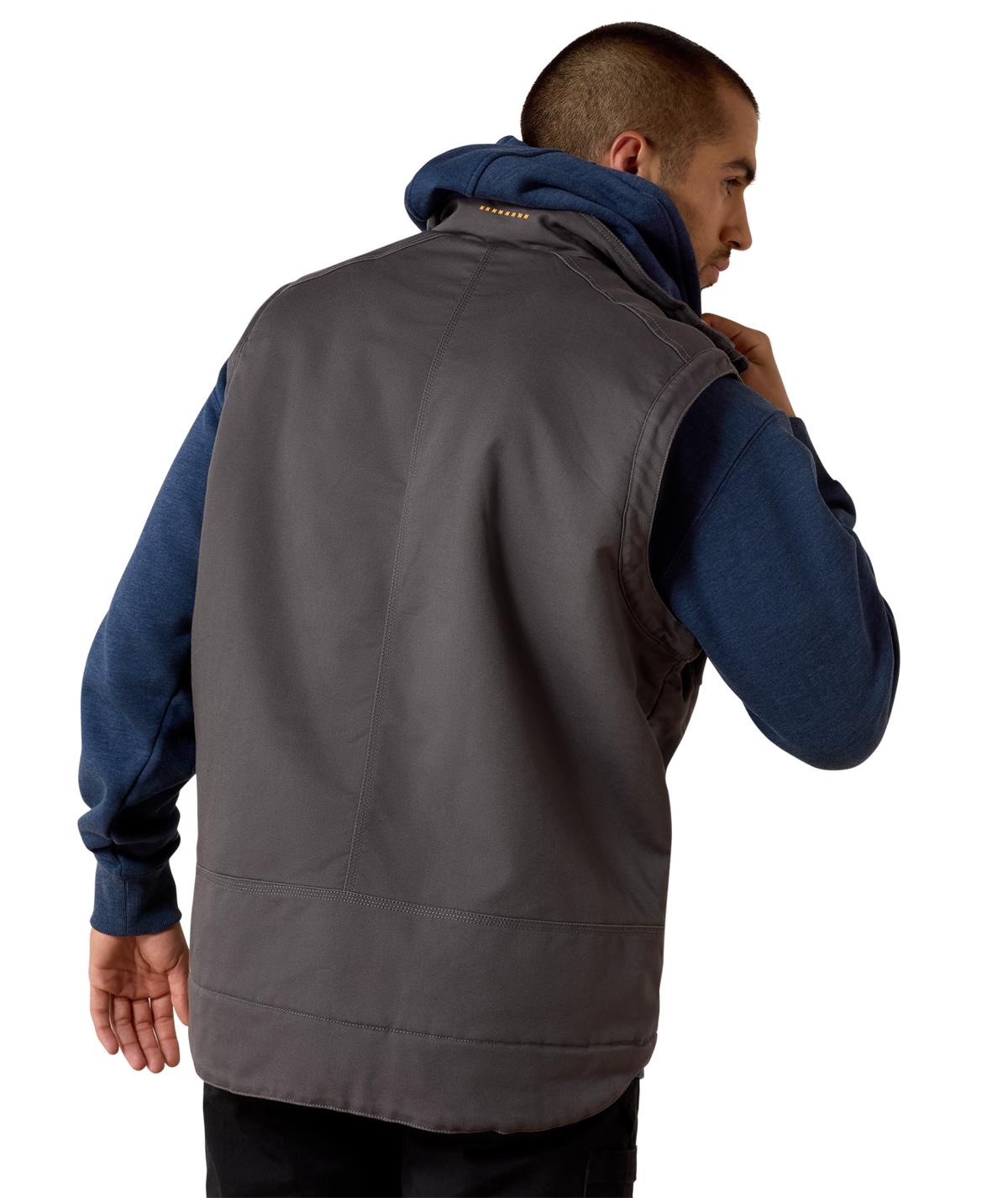 Ariat Mens Rebar DuraCanvas Vest 10023934 - REBAR GREY