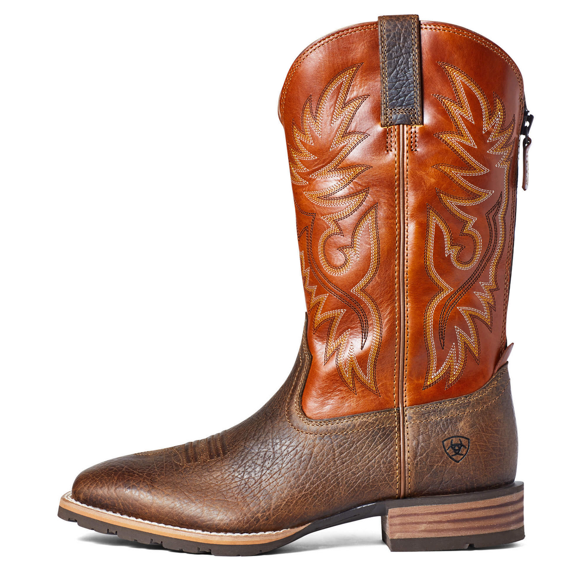 Ariat Mens Hybrid Big Boy Back Zip Western Boot-10035925