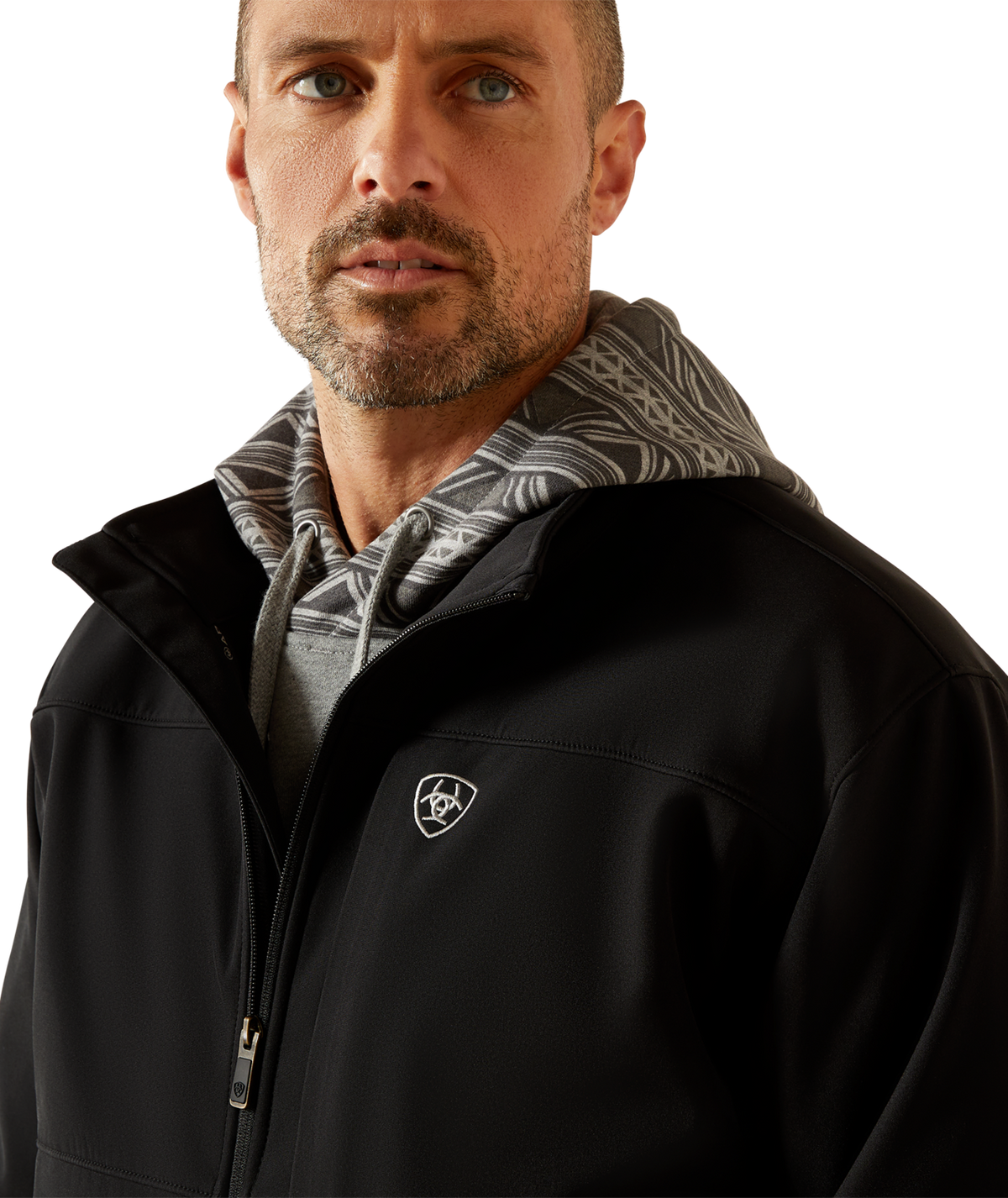 Ariat Mens Vernon Softshell Jacket 10062596 - BLACK