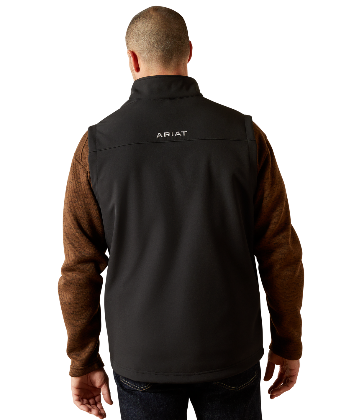 Ariat Mens Vernon Softshell Vest 10062600 - BLACK