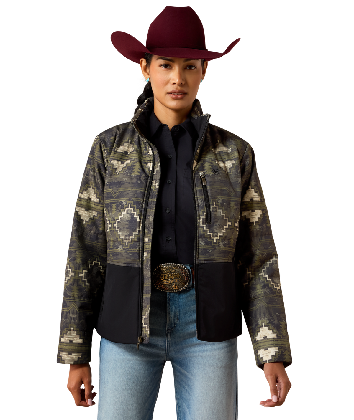 Ariat Womens Titan Insulated Jacket 10079465 - STONEWALL PRINT