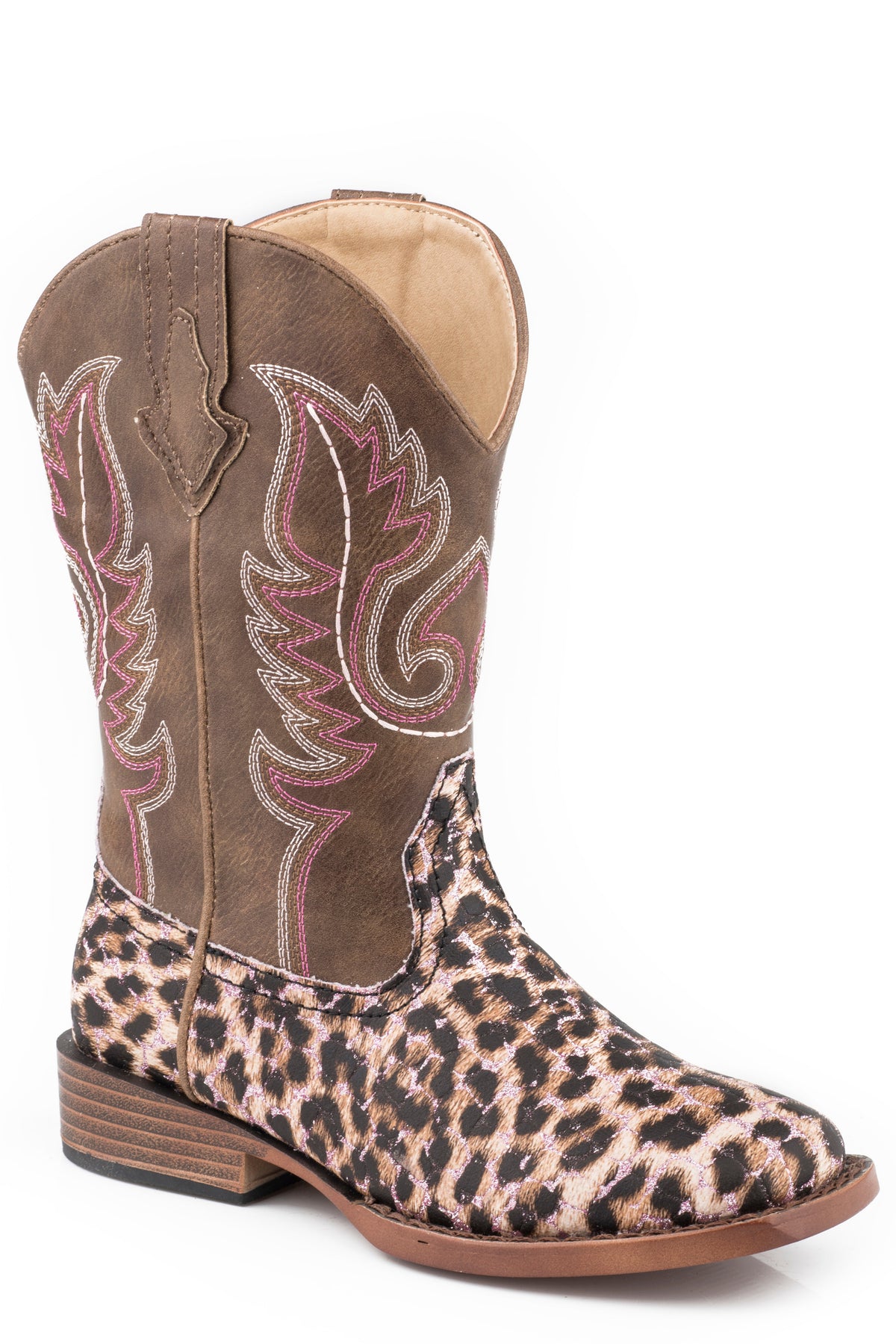 Roper Kids Children Glitter Leopard-18-1901-2565PI