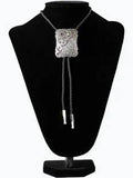M&F Western Bolo Flower Stone