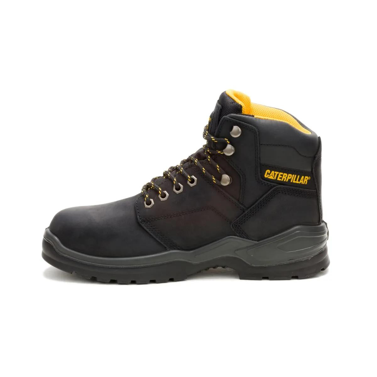 Caterpillar Mens Cat Striver Waterproof Steel Toe - Black - view 5