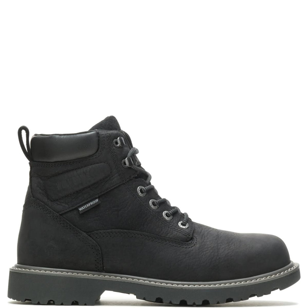 Wolverine Mens 6 Inch Floorhand Waterproof Black - view 2