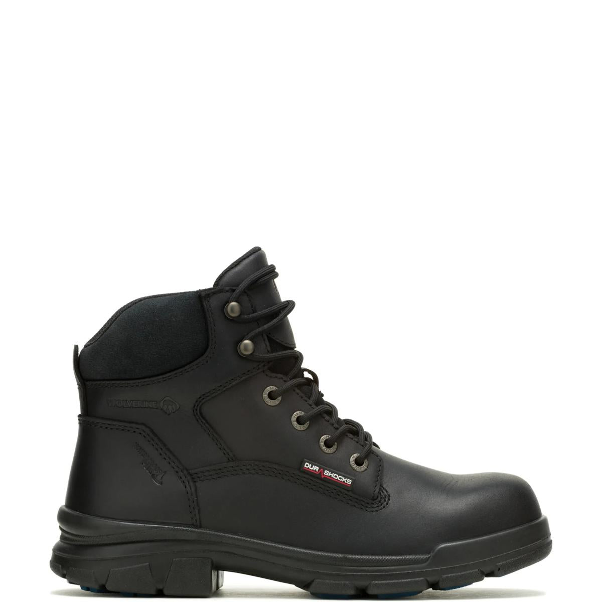 Wolverine Mens DuraShock SR Icon 6-Inch Composite Toe Work Boot - Black - view 2