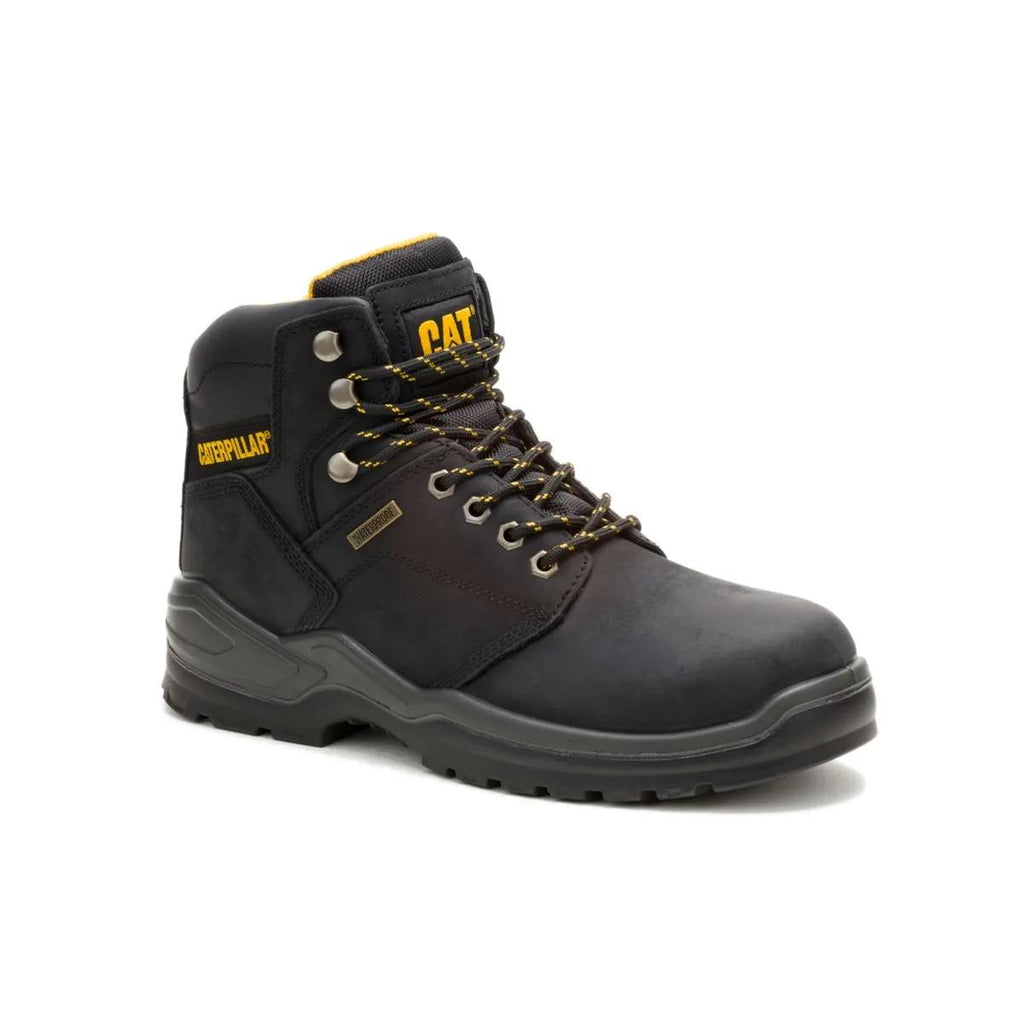 Caterpillar Mens Cat Striver Waterproof Steel Toe - Black - view 3